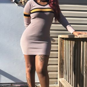 Fitted Sweater dress